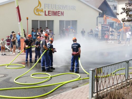 Wenn die Feuerwehr feiert – und plötzlich doch ausrücken muss
