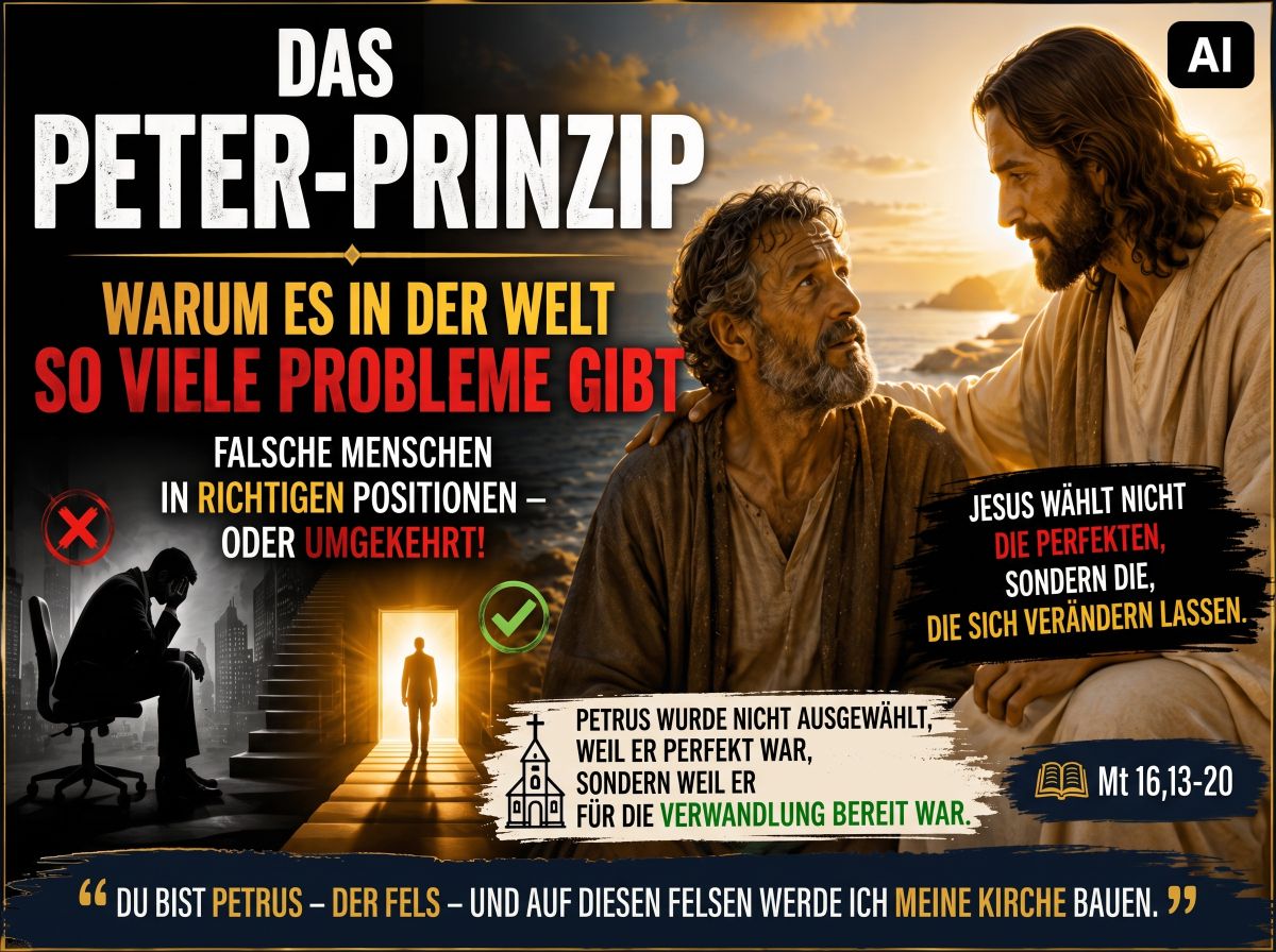„Das Peter-Prinzip – Warum Jesus gerade Petrus auswählte“ – GWS #778