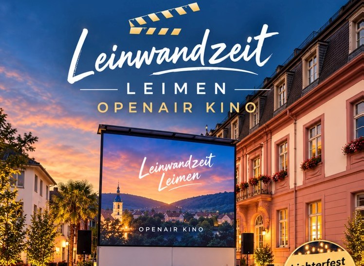 Leinwandzeit: Open-Air-Kino am „Treffpunkt Leimen“