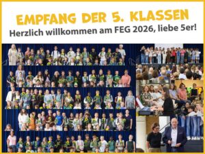 Stimmungsvolle Begrüßung der neuen Fünftklässler am Fr.-Ebert-Gymnasium