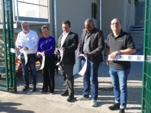Vier Jahre Baustelle, ein freier Blick über den Kraichgau: Hochbehälter in Lingental eingeweiht