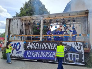 70 Jahre Angellocher Kerweborscht – Sean Musall wird neuer Kerwebürgermeister