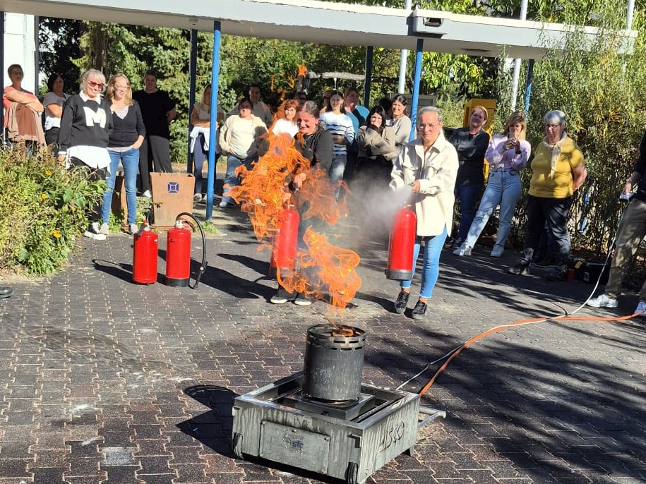 Sicher für den Ernstfall: Brandschutzübung im Kindergarten St.Georg