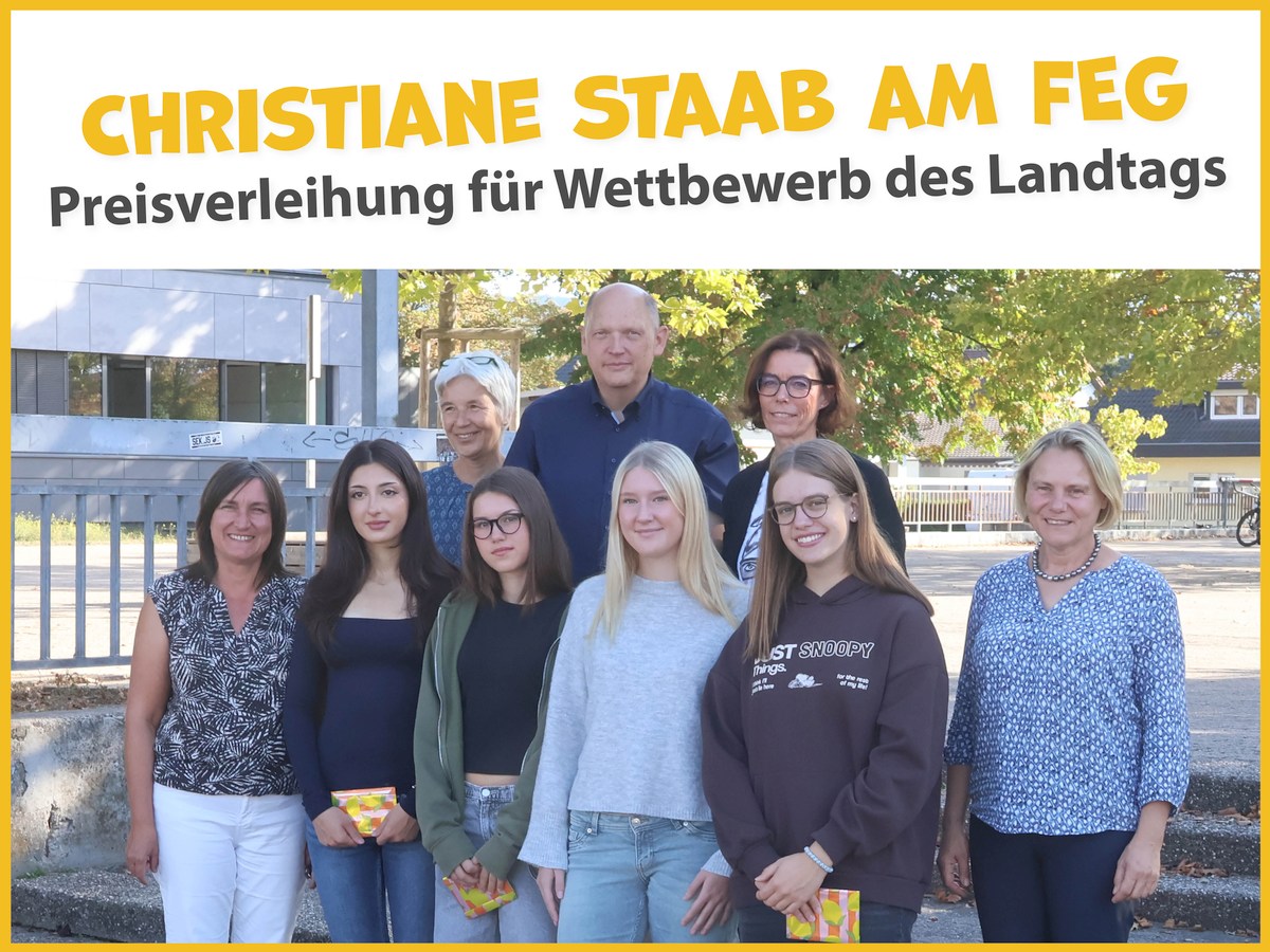 MdL Christiane Staab zu Besuch am FEG: Austausch über Kunst und Armut
