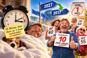 Zeitumstellung am Sonntag: Eine Stunde länger schlafen – und bald sogar zehn Jahre jünger werden!