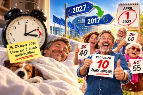 Zeitumstellung am Sonntag: Eine Stunde länger schlafen – und bald sogar zehn Jahre jünger werden!