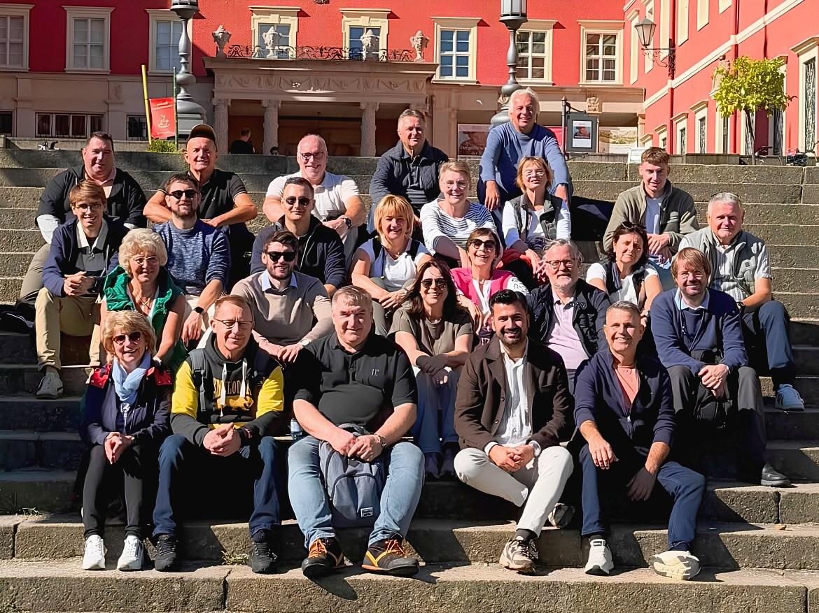Sandhäuser Delegation um Bürgermeister Hakan Günes in Königswartha zu Besuch