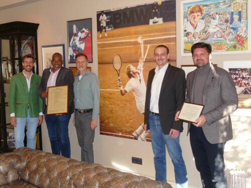 Boris-Becker-Ausstellung in der Villa Toskana