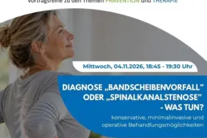 ZAP Gesundheitslinien: Was tun bei Bandscheibenvorfall oder Spinalkanalstenose?
