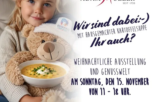 Weihnachtliche Ausstellung und Genusswelt im Weingut Adam Müller