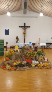 Erntedankfest im Kindergarten St. Mauritius