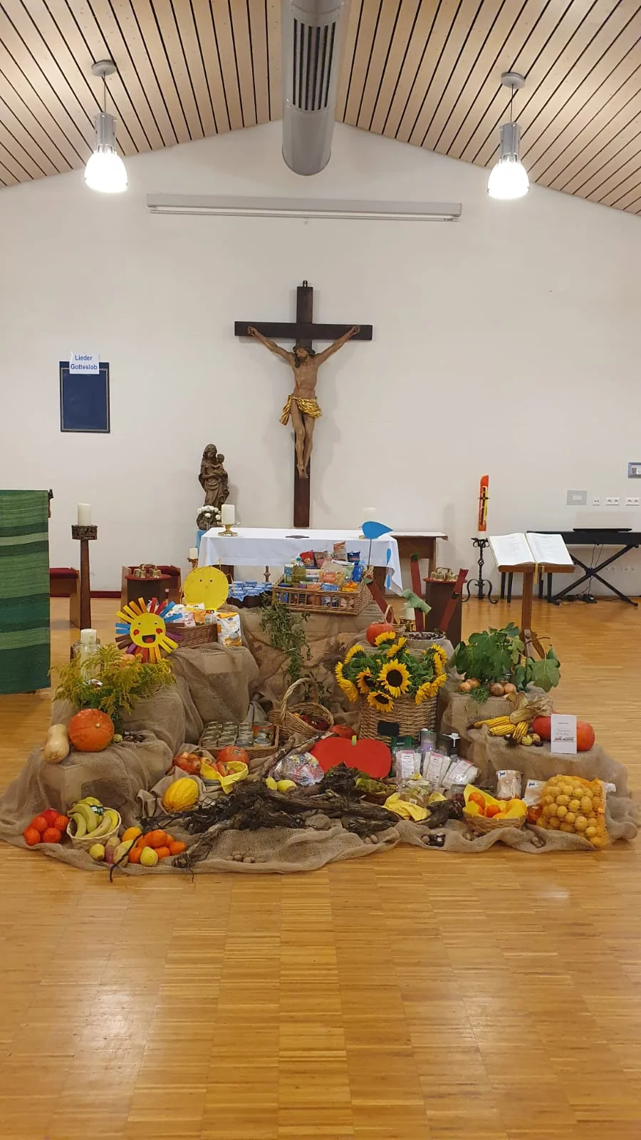 Erntedankfest im Kindergarten St. Mauritius